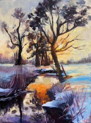 Reflections Painting For Home Wall Art Decor