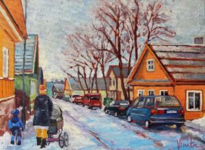 Stroll Painting For Home Wall Art Decor