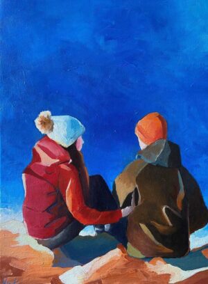 The Top View Painting For Home Art Decor