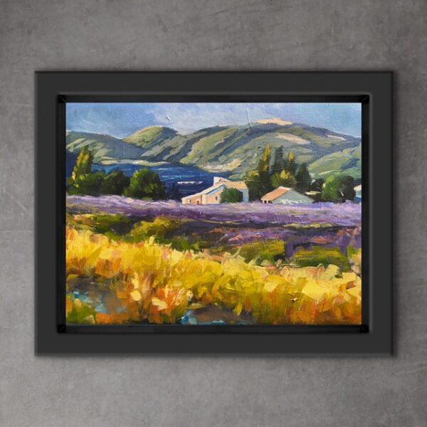 The Majestic Lavender Painting For Home Wall Decor - Image 3