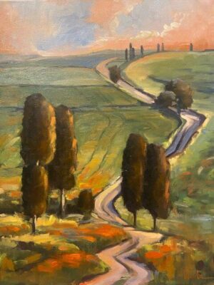 To Tuscany Painting For Home Wall Art Decor