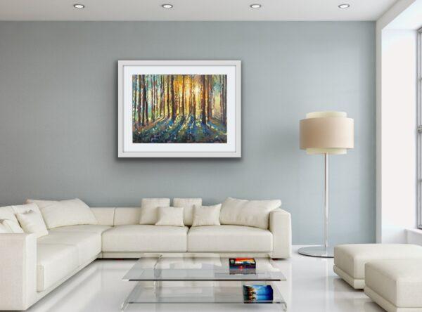 The Forest Light Painting For Home Wall Art Decor - Image 5