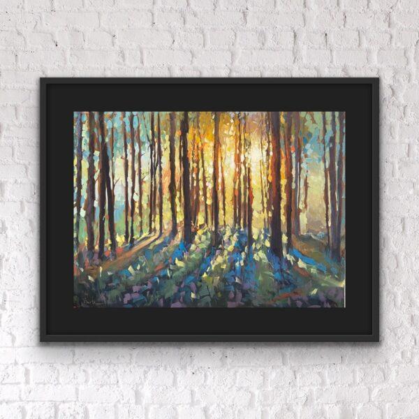 The Forest Light Painting For Home Wall Art Decor - Image 3