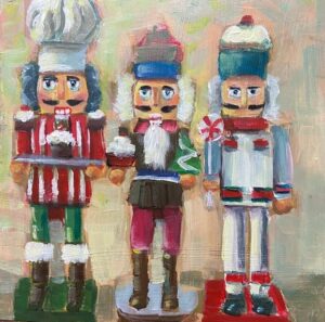 THE NUTCRACKERS PAINTING FOR HOME WALL ART DECOR
