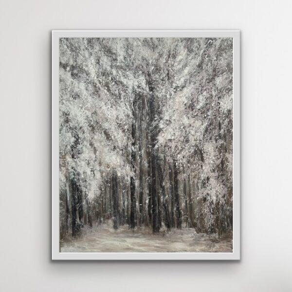 Blizzard Painting For Home Wall Art Decor - Image 4