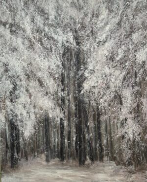 Blizzard - Luxury Abstract Painting