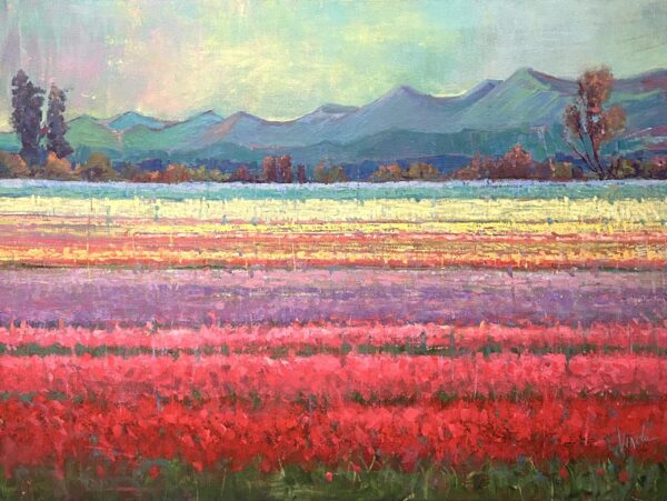 Bloom Painting For Home Wall Art Decor