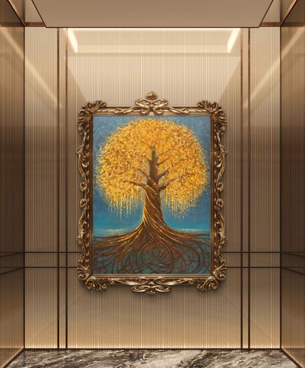 Kalpavriksha Tree of Life Painting -Abundance - Image 3