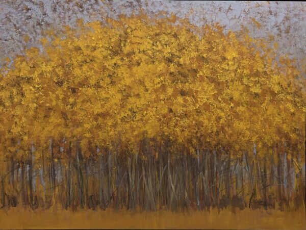 Abstract Tree of Life painting by contemporary artist Vinita Sadarangani