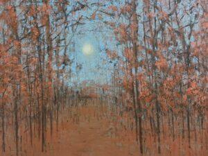 Abstract painting Reh by Contemporary Indian artist Reh Vinita Sadarangani