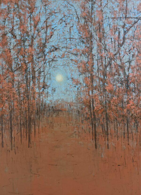 Abstract painting Reh by Contemporary Indian artist Reh Vinita Sadarangani