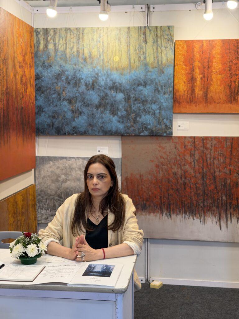 Living with Art: Whispers of the Wilderness at India Art Festival | Art by Vinita