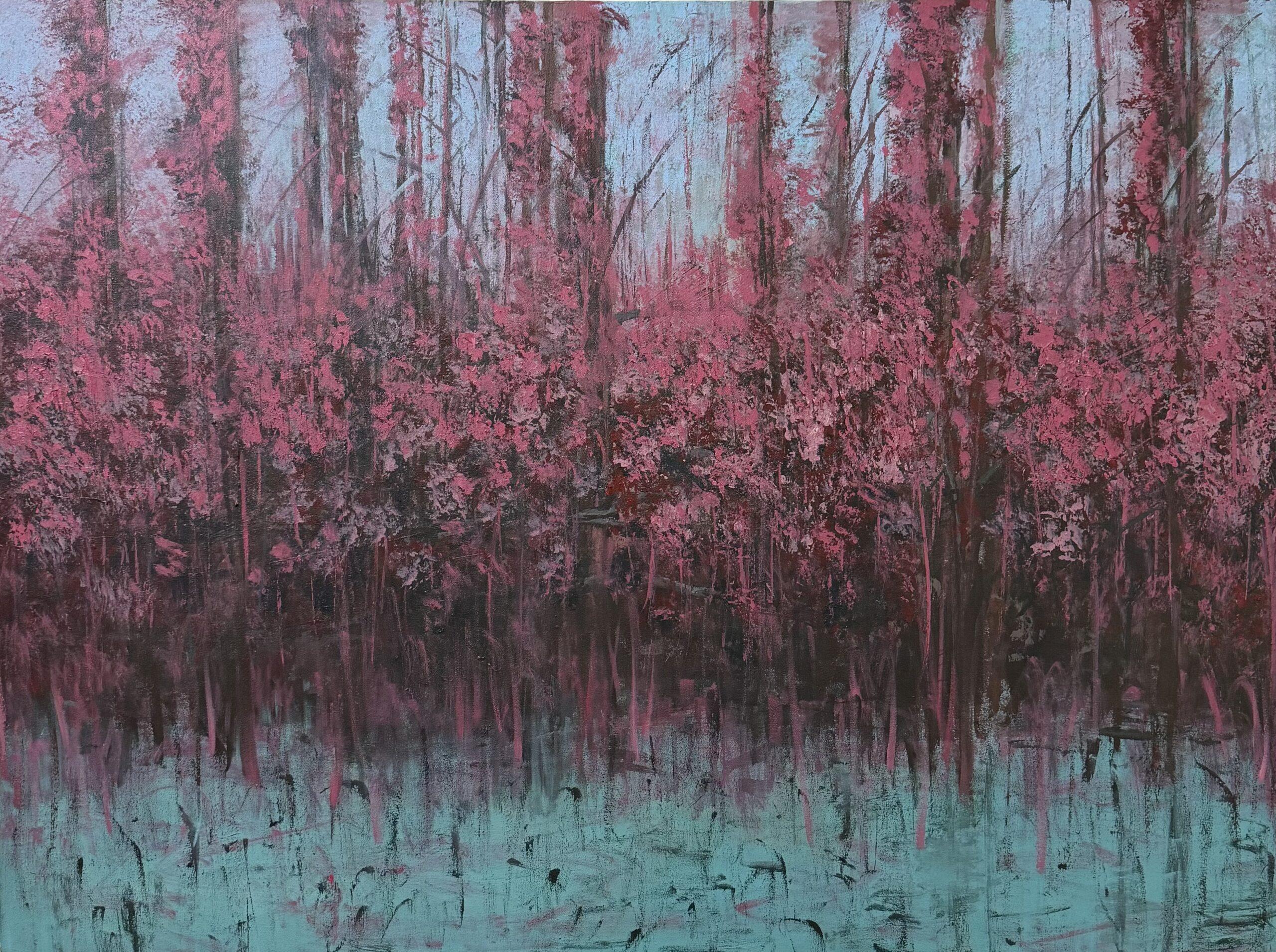 Aranya - Spiritual Nature Abstract Painting